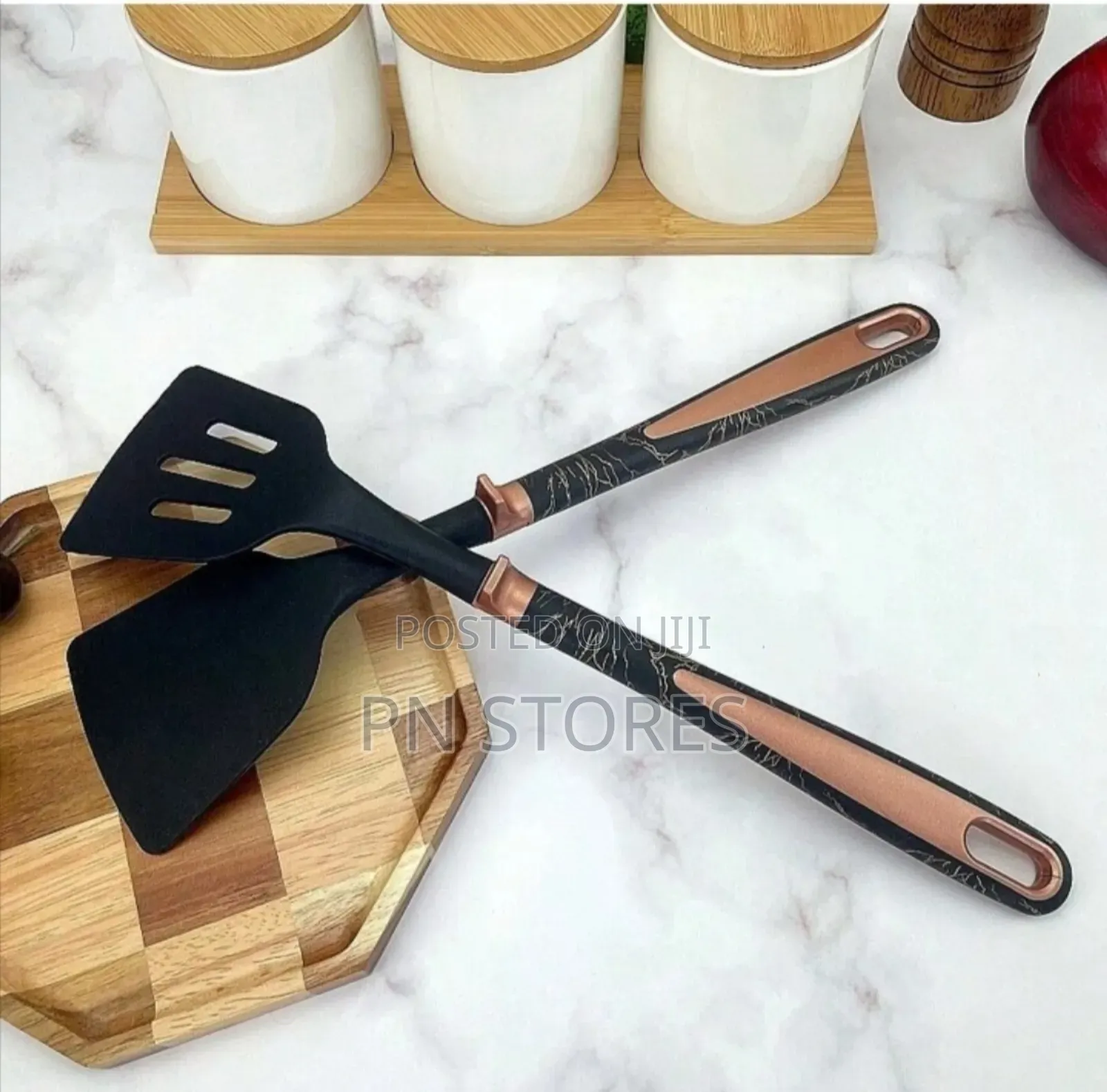 6pcs Quality Silicone Cooking Spoon