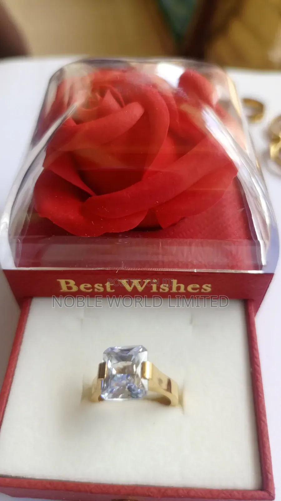 Gold Colour Proposal Rings