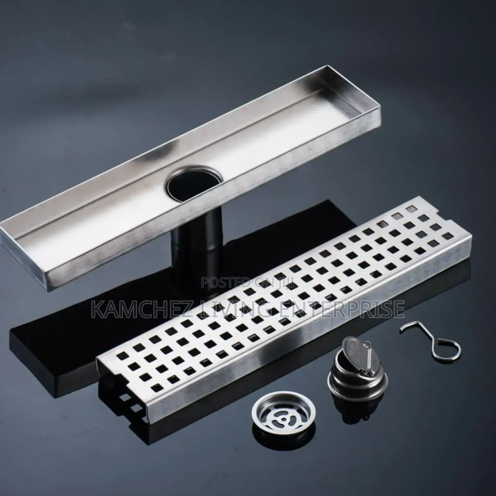 Stainless Steel Linear Shower Drain – Modern Design