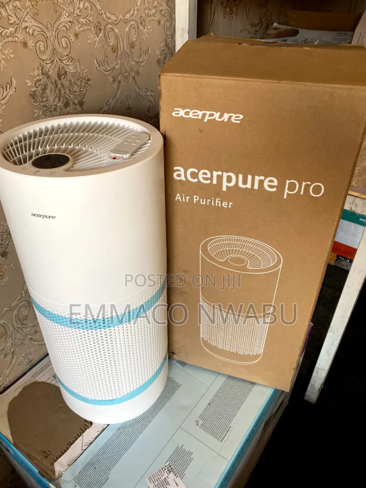 Acerpure Pro Air Purifier With Remote Controller.