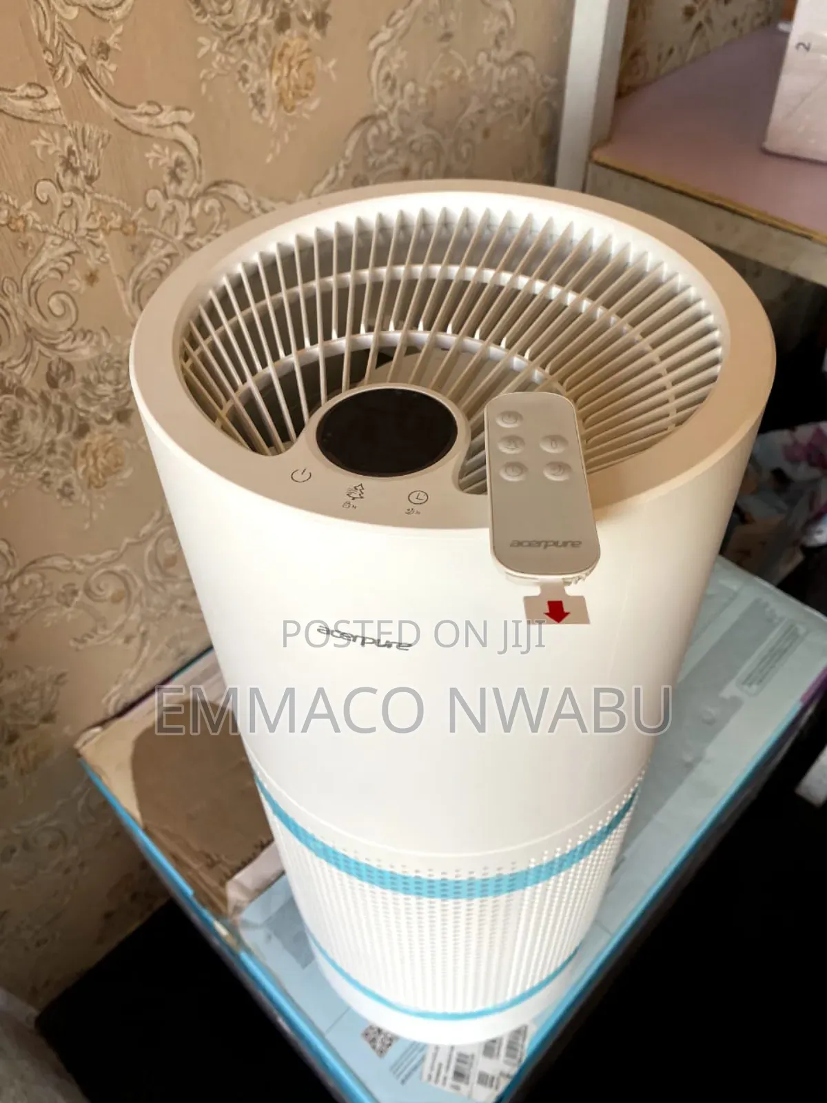 Acerpure Pro Air Purifier With Remote Controller.
