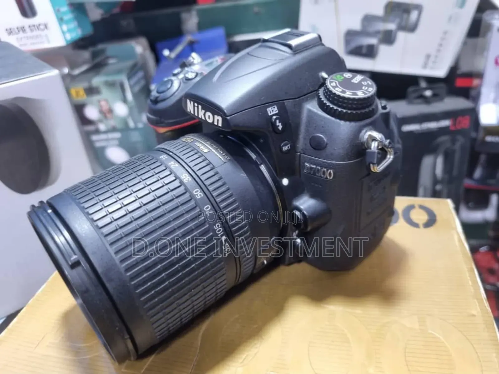 Nikon D7000 DSLR Camera With 18-105mm Lens