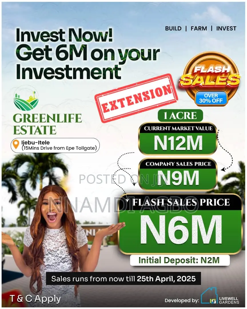 Greenlife Estate, Ijebu Itele, Ogun