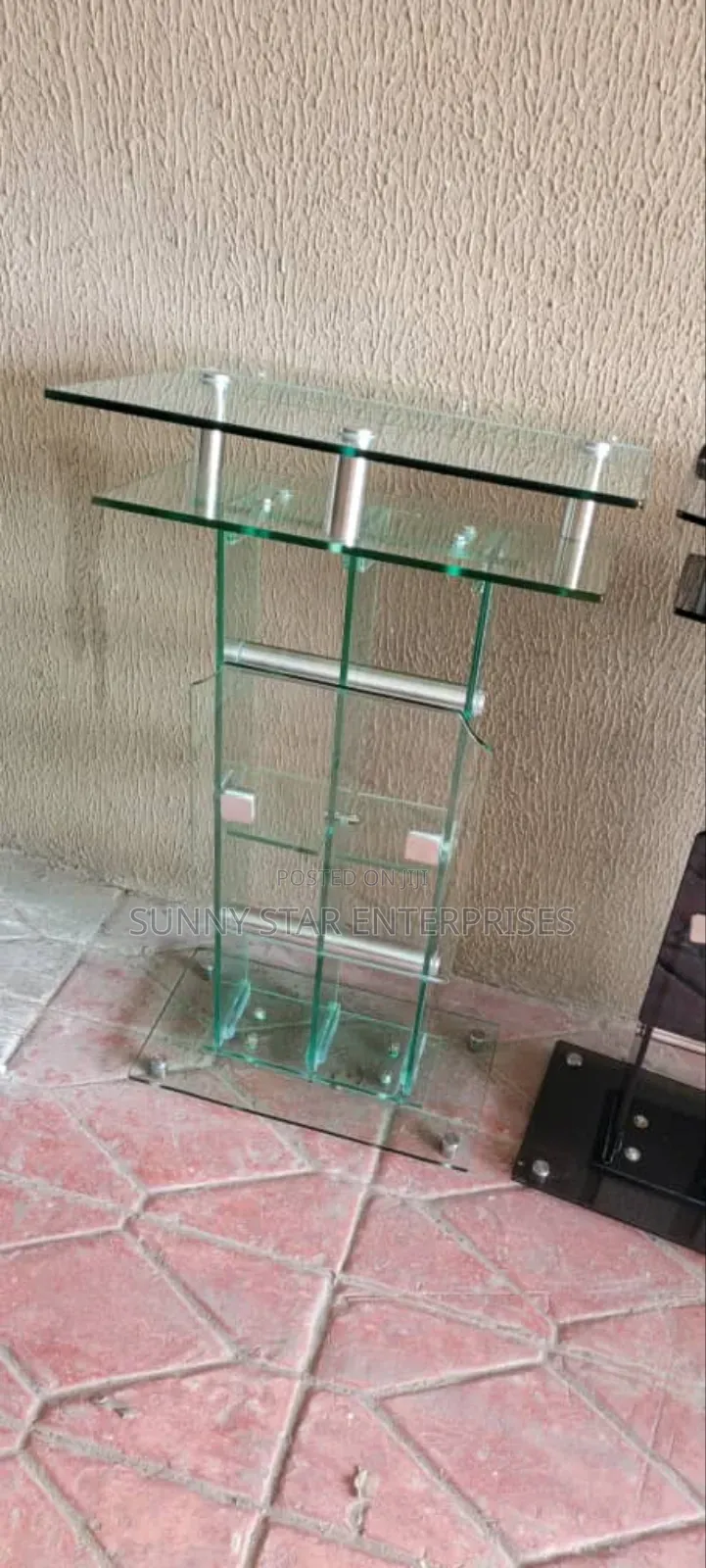 High Quality Executive Thick Glass Pulpit for Church