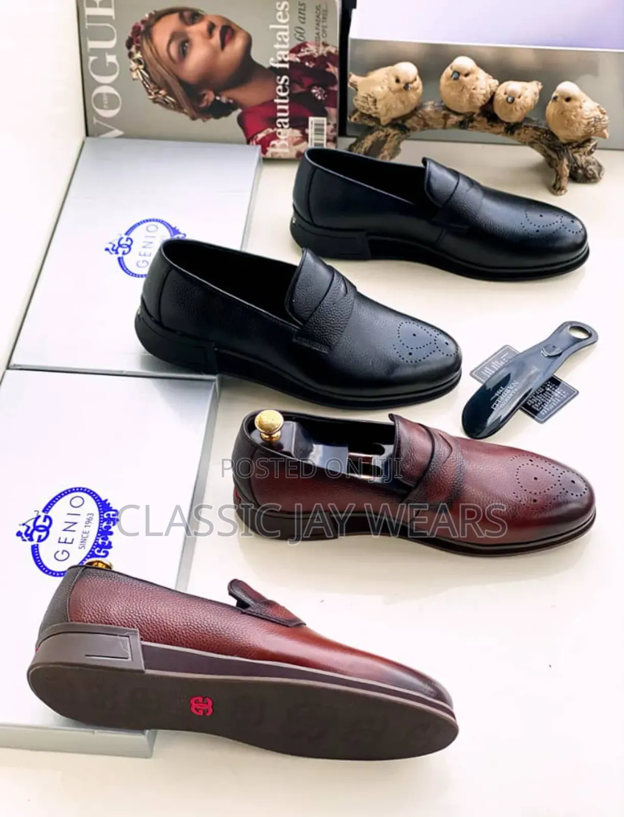 Brown Quality Luxury Italian Shoe Collections