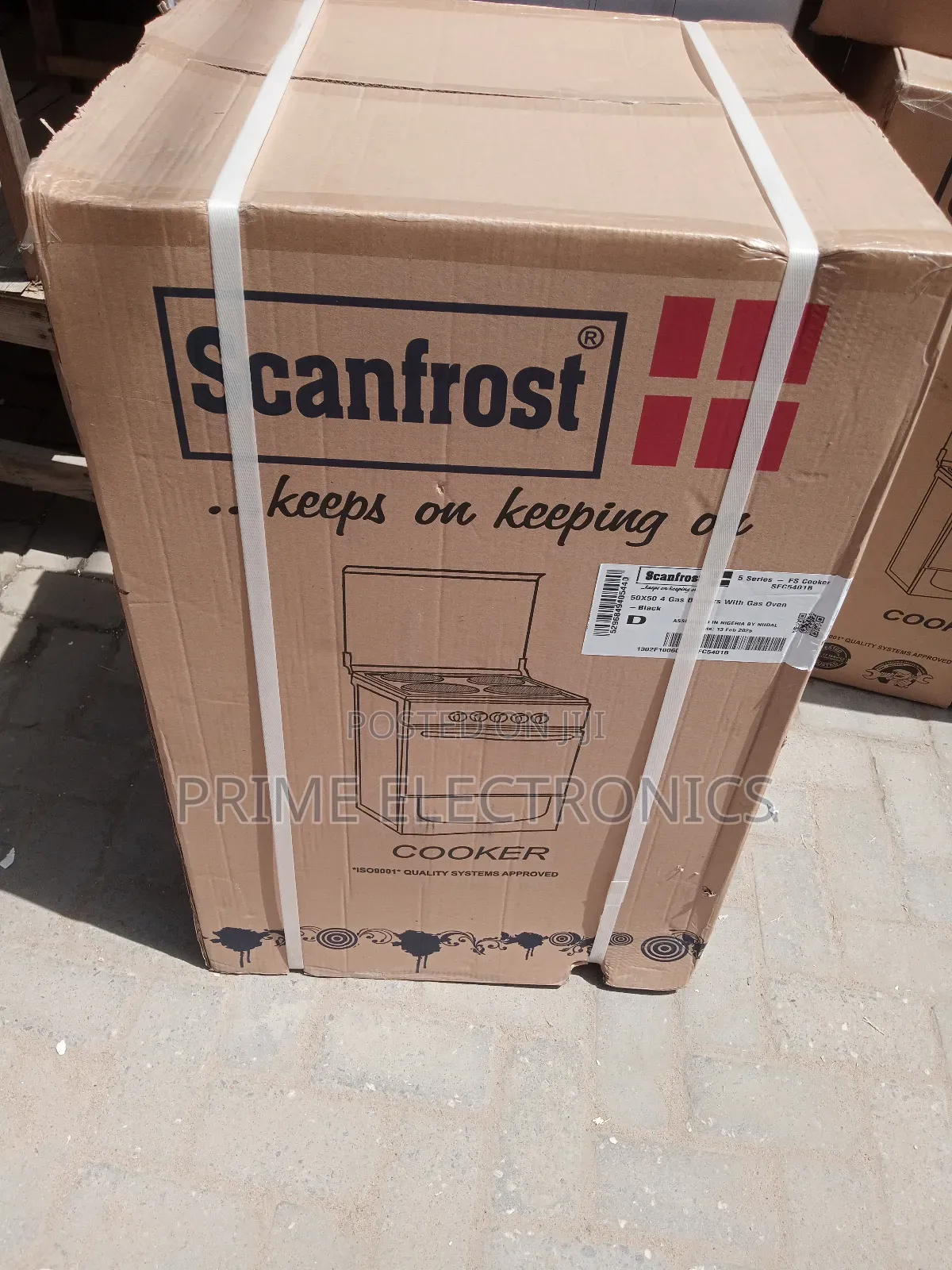 Scanfrost Gas Cooker All Gas
