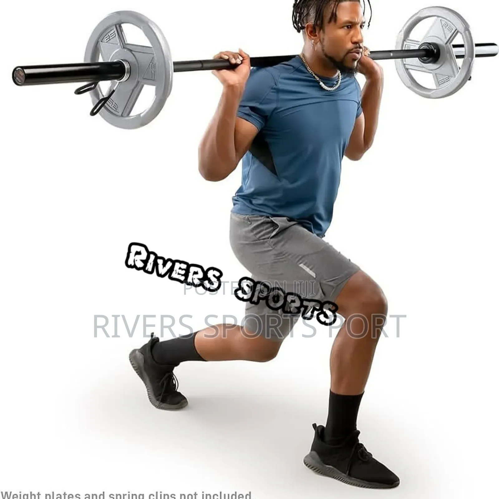 7ft Standard Olympic Barbell Bar Rod (1.5)