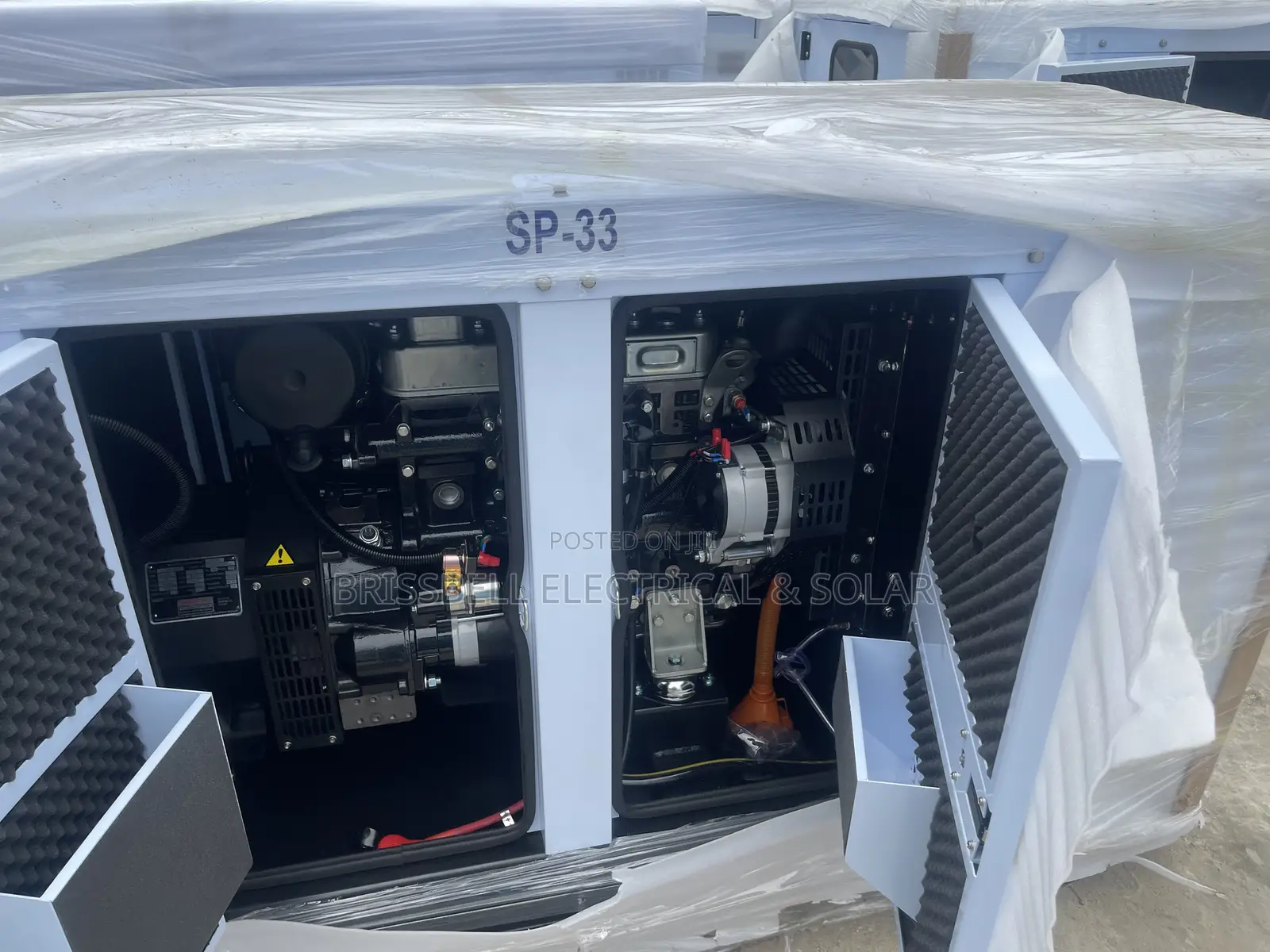 Silent England Perkins Soundproof Diesel Generator 33kva