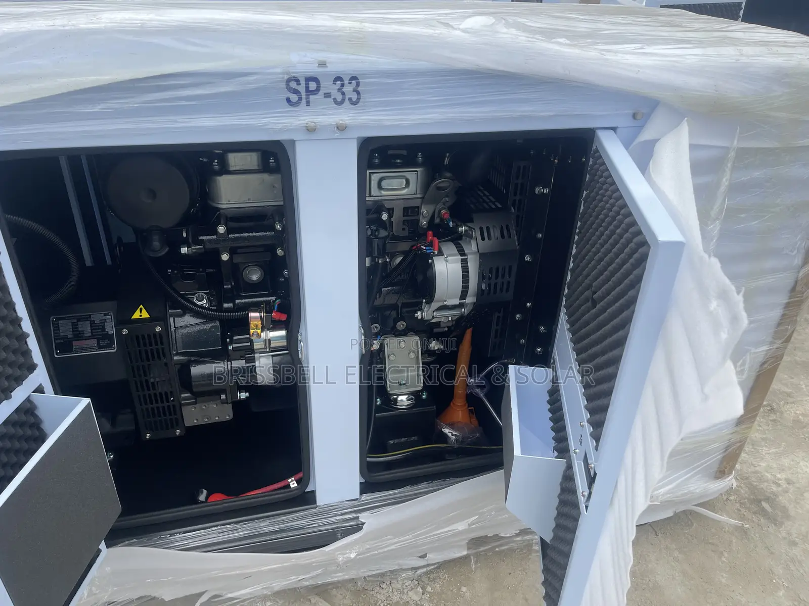 Silent England Perkins Soundproof Diesel Generator 33kva