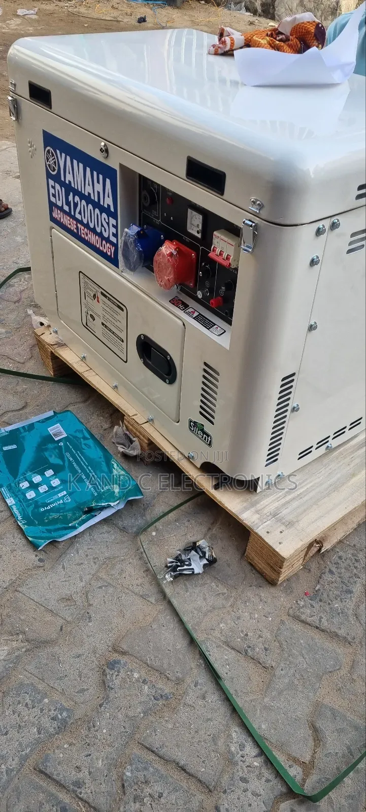 Yamaha 12.5kva 3 Face Diesel Soundproof Generator