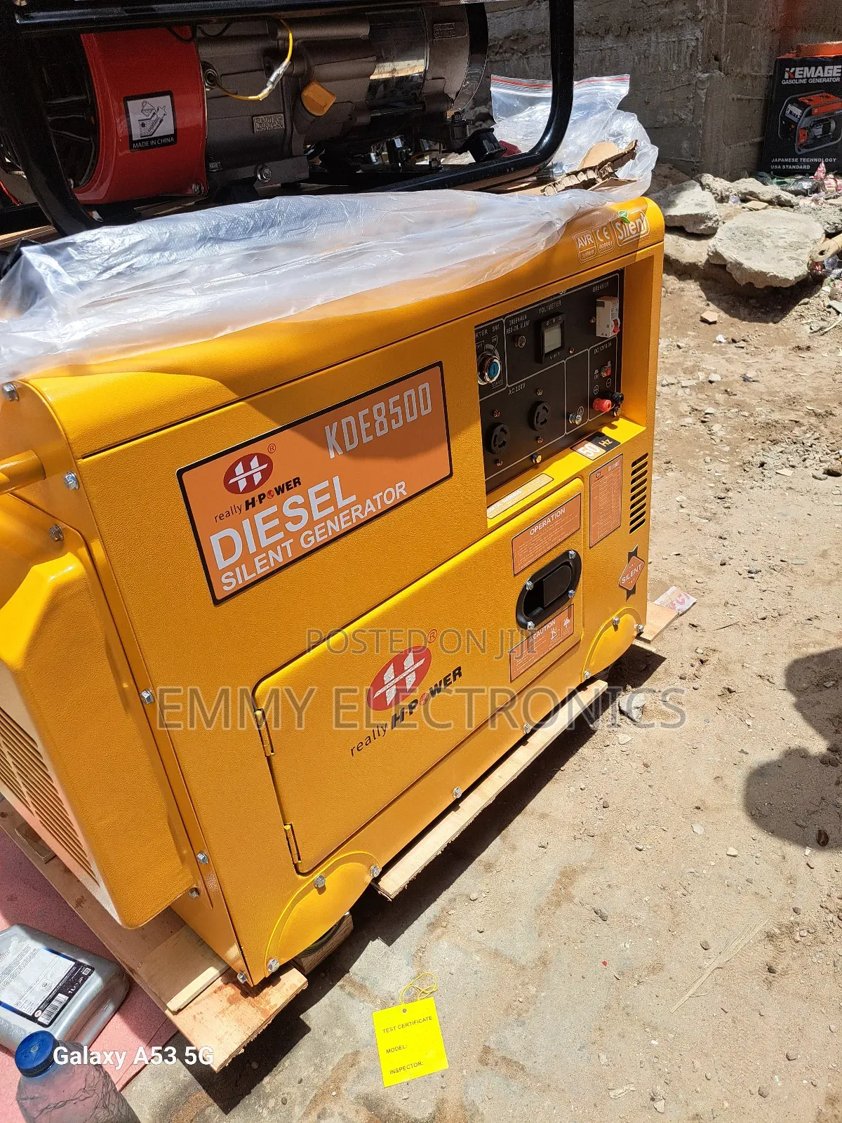 《》Really H.Power Diesel Soundproof Generator(8.5kva)