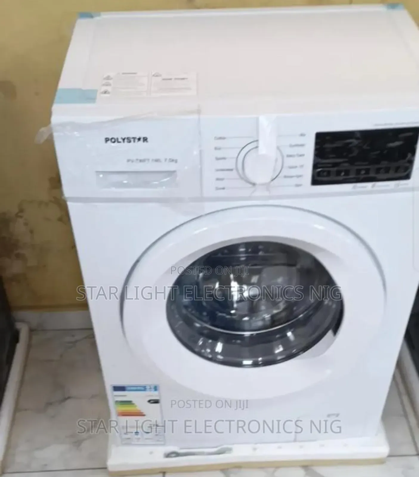 7.1kg Front Washing Machine White