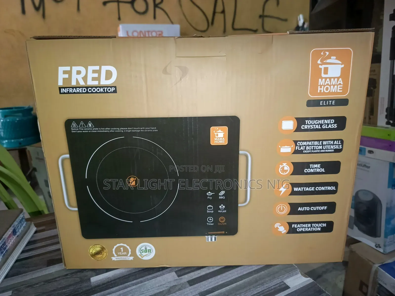 Fred Infrared Cooktop
