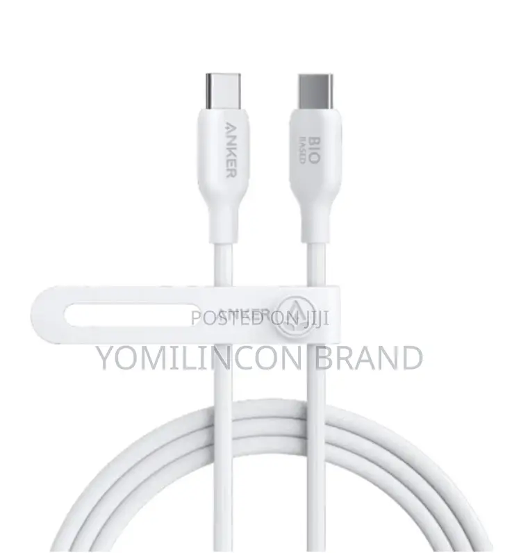 Anker 544 Usb-C to Usb-C Cable 140w (Bio-Based) -White