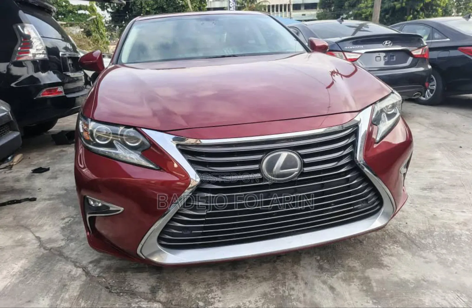 Lexus ES 350 FWD 2018 Red