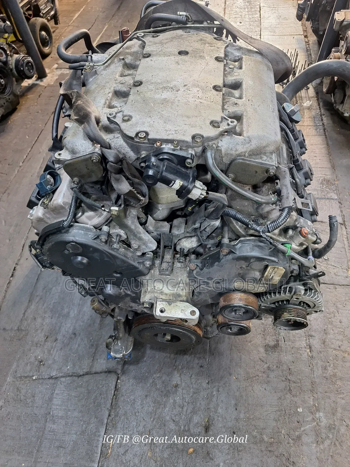 2003-06 Acura Mdx Engine And 4wd Gearbox (Single Belt)