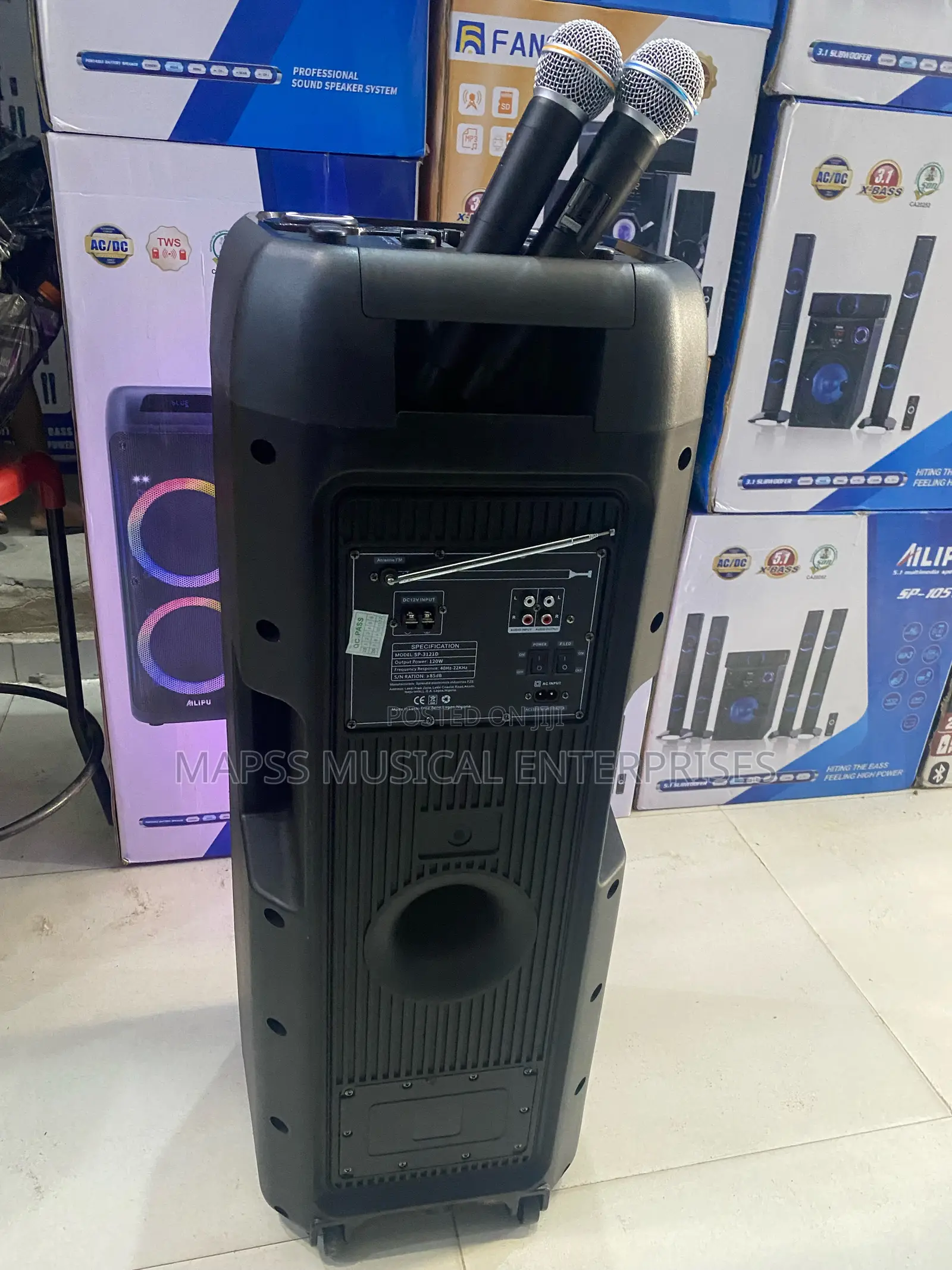 Ailipu Sp-3820d Portable Speaker System