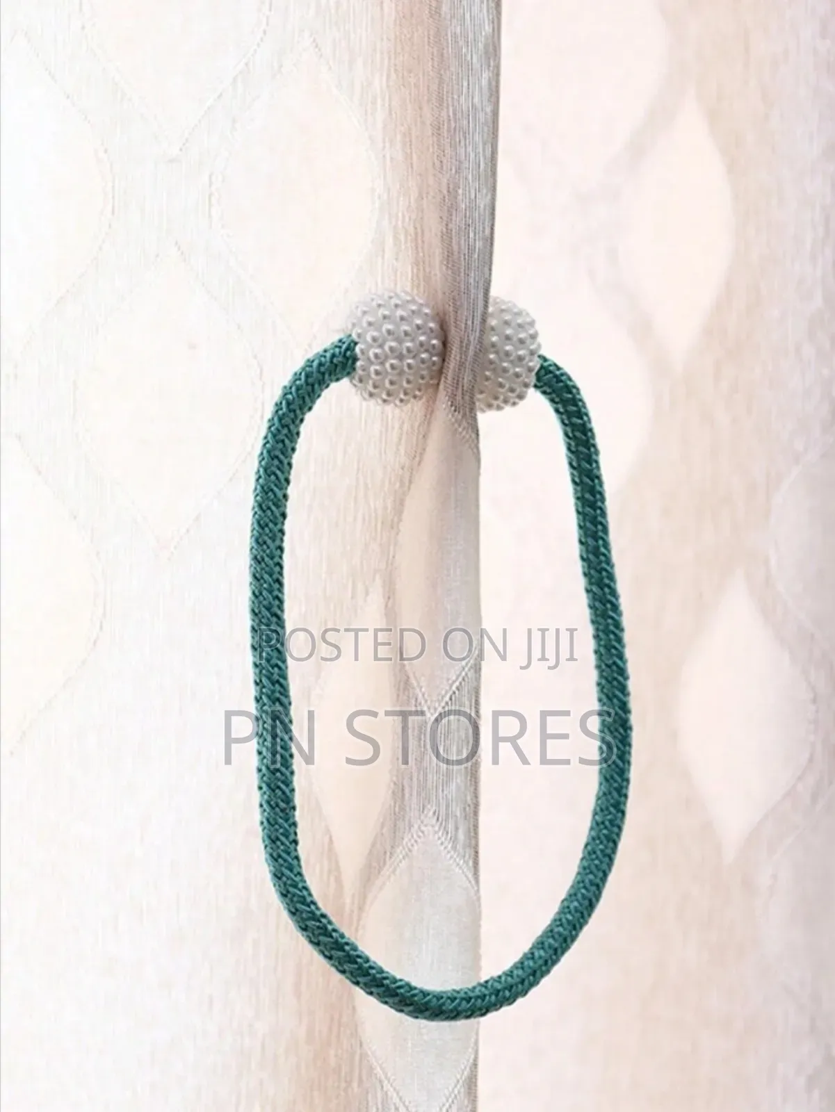 2pcs Magnetic Curtain Tiebacks Beige 2pcs
