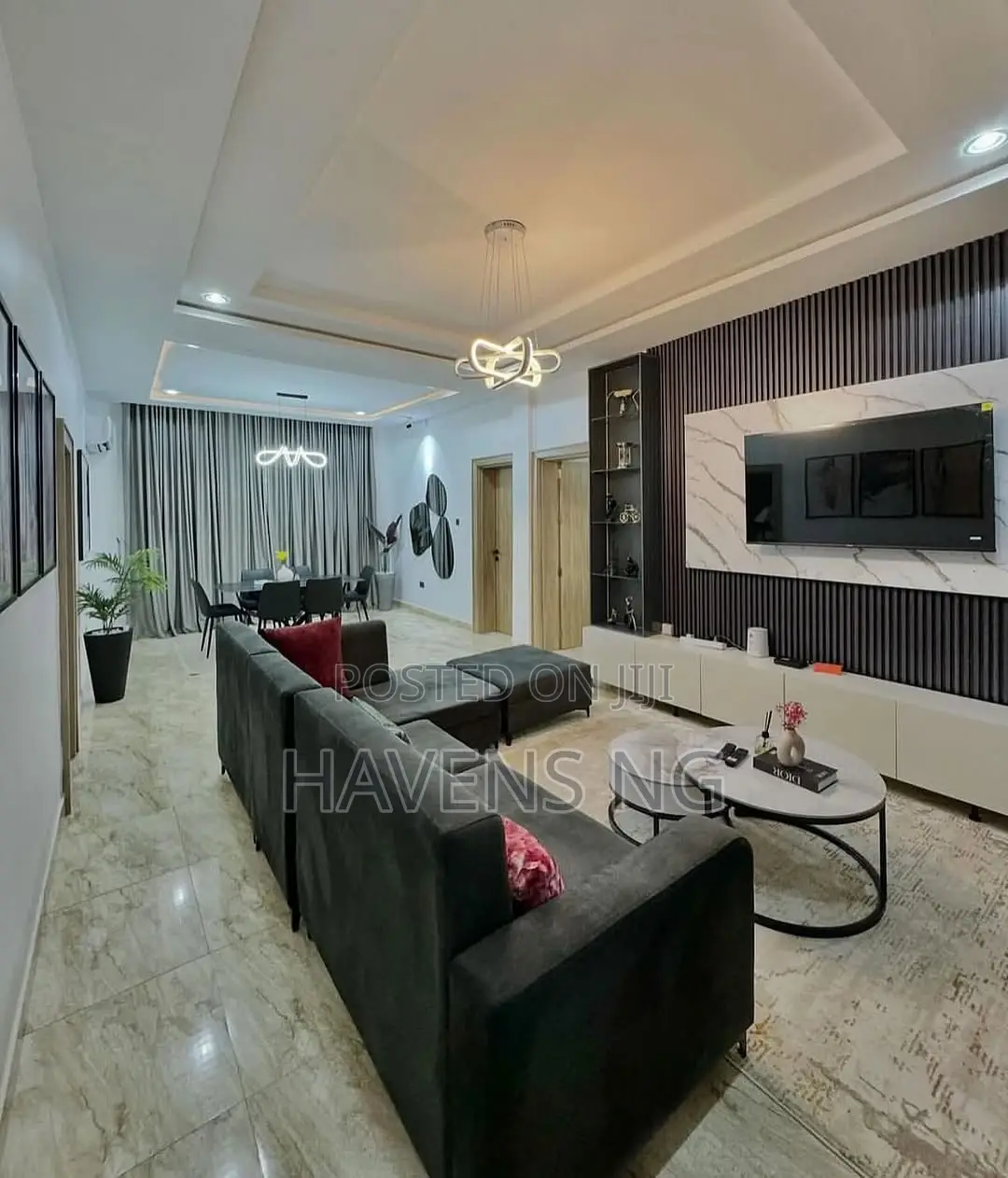 Spacious 3-Bedroom Apartment for Shortlet
