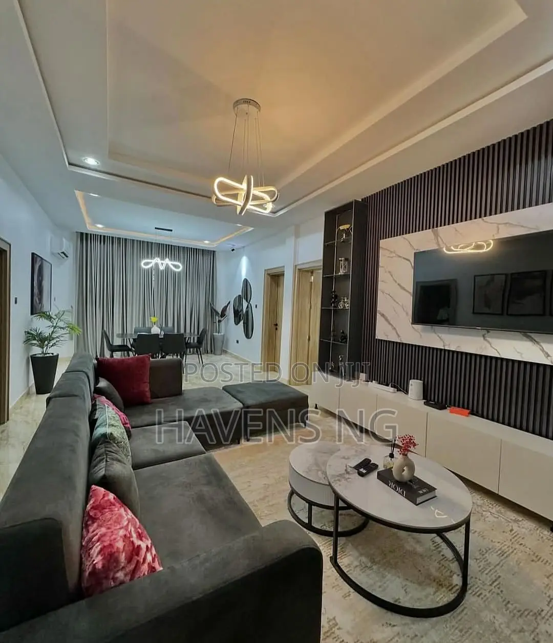 Spacious 3-Bedroom Apartment for Shortlet