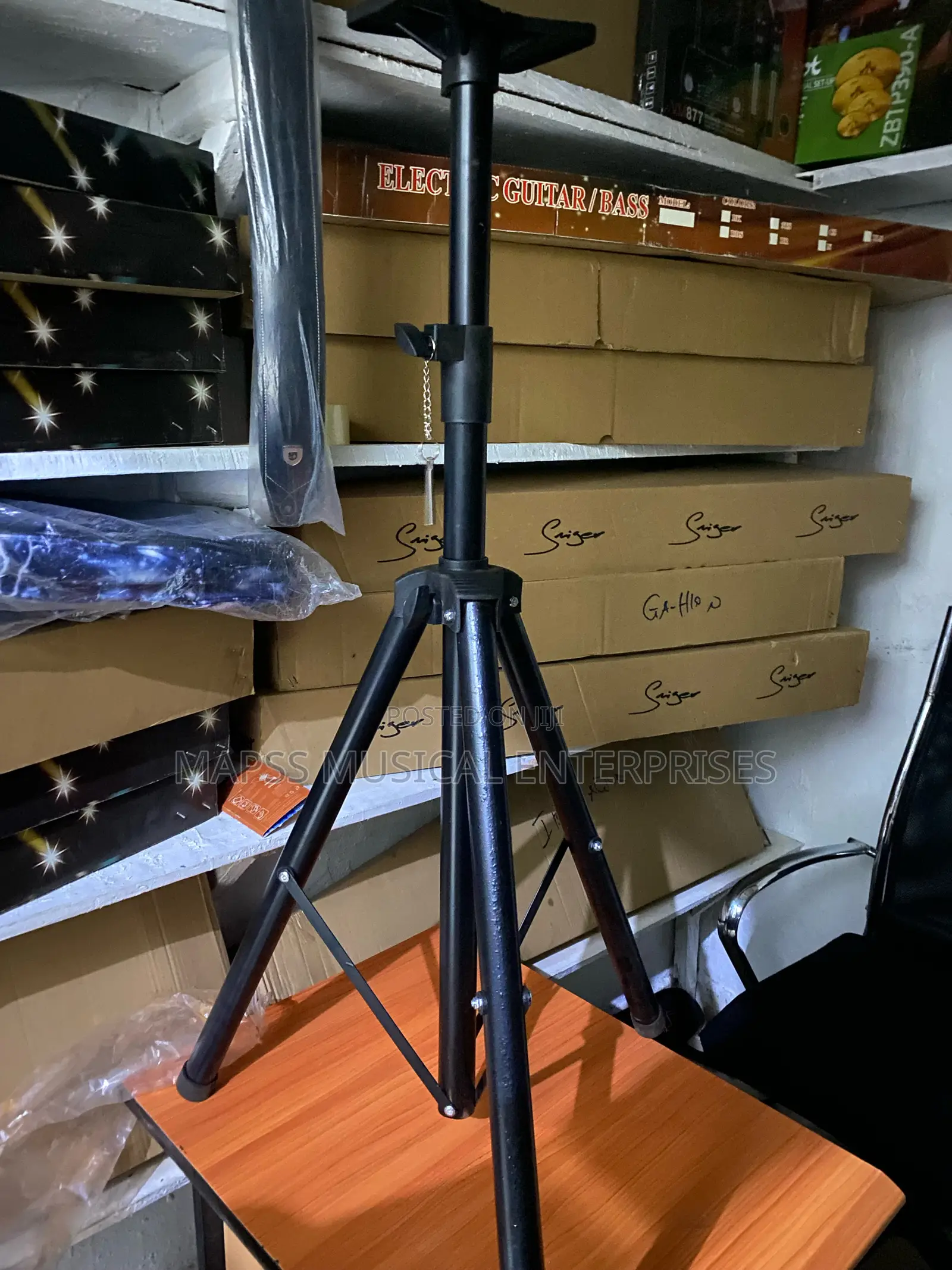 Haze Ss0051 Heavy-Duty Adjustable Tripod Pa Dj Speaker Stand