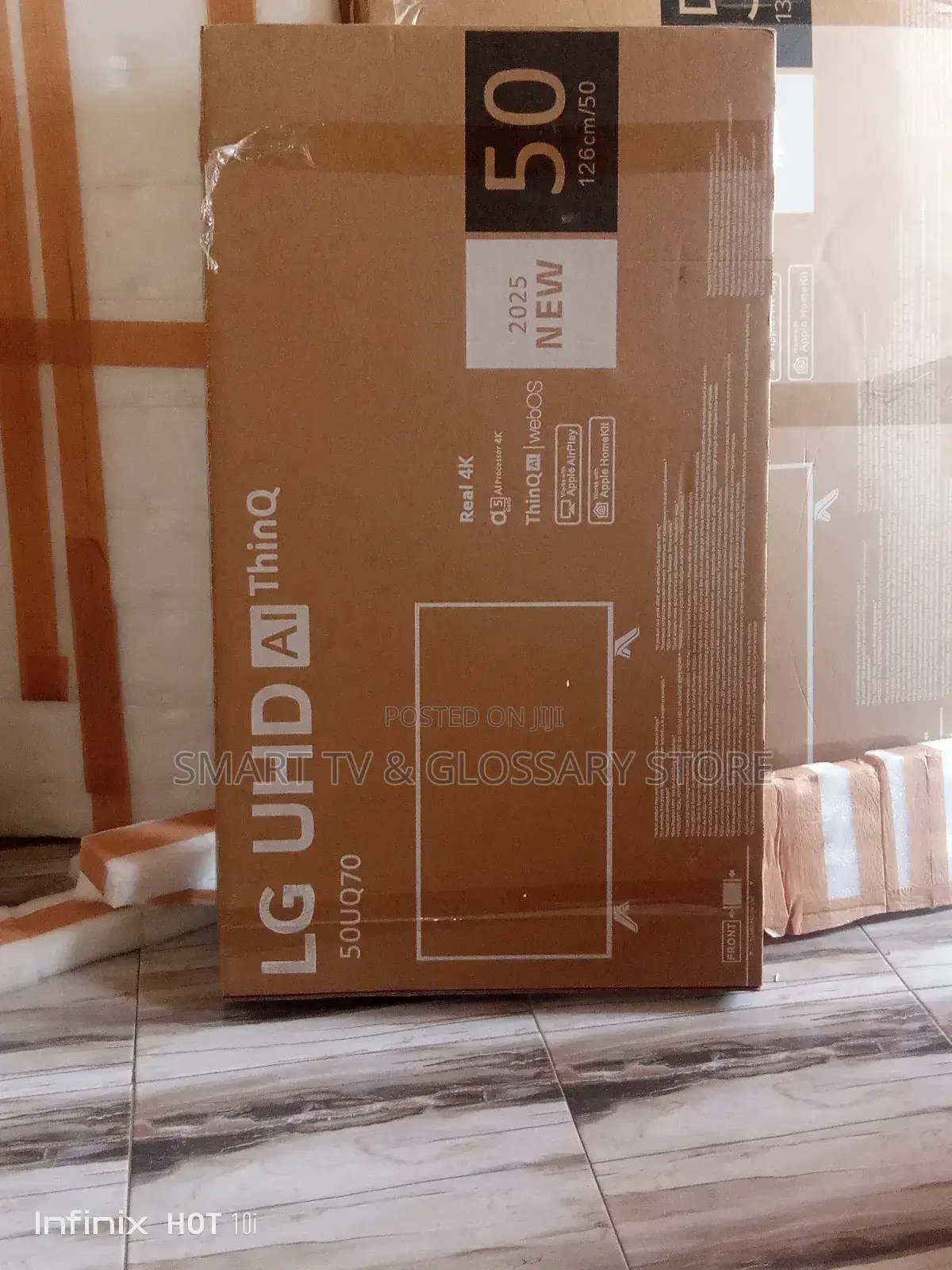 50 Inches With Delightful and Colourful Smart Tv