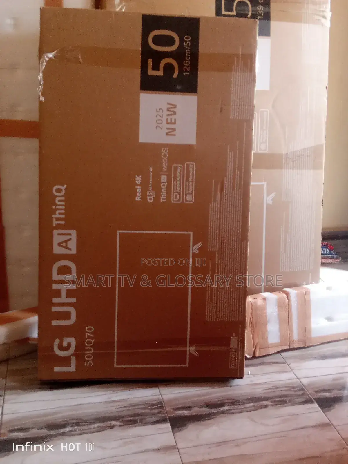 50 Inches With Adorable Brightening Screen Transition