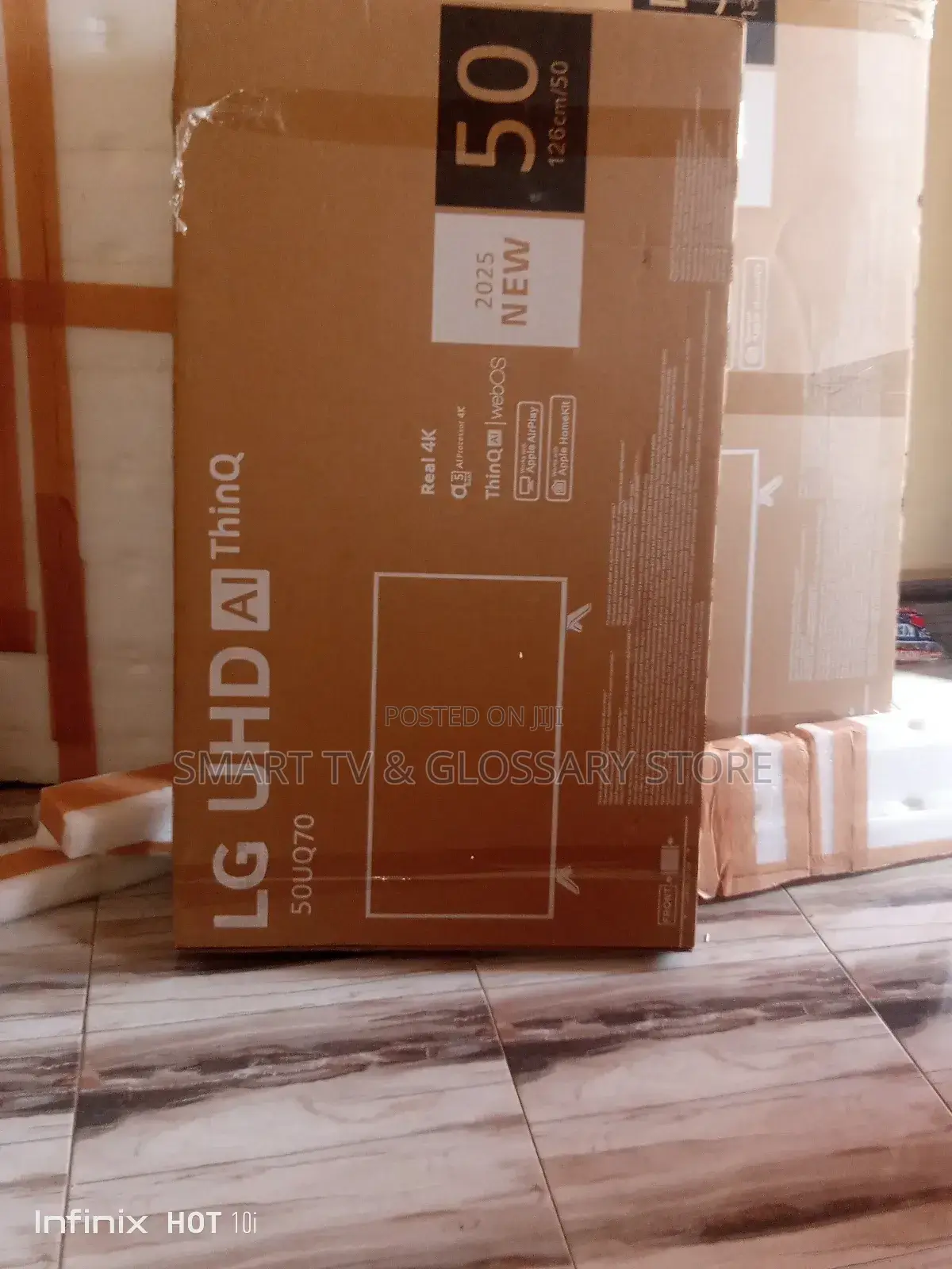 50 Inches With Adorable Brightening Screen Transition