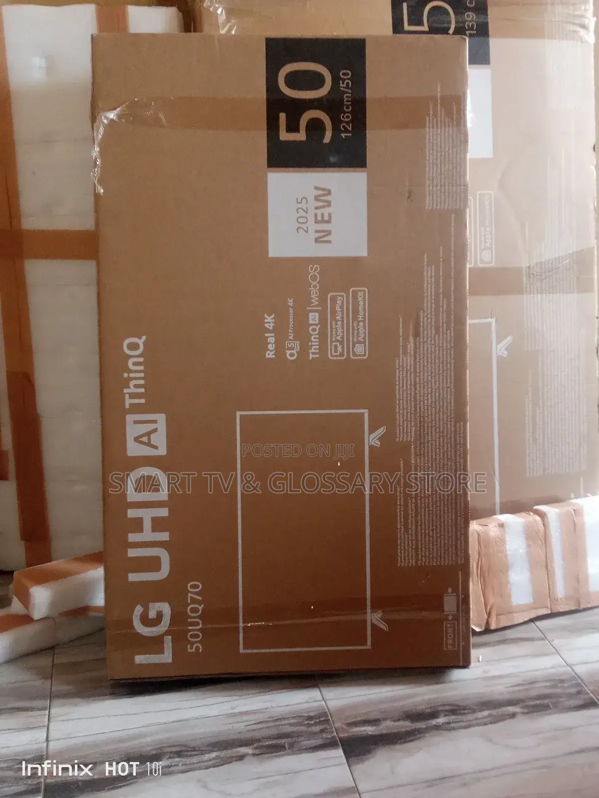 50 Inches With Durable Power Inverter Tv
