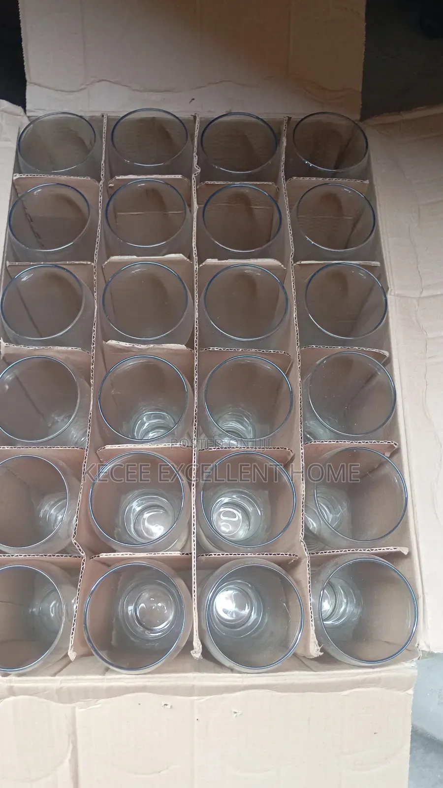 Beer Glass Cup 1 Full Bottle. 24pcs