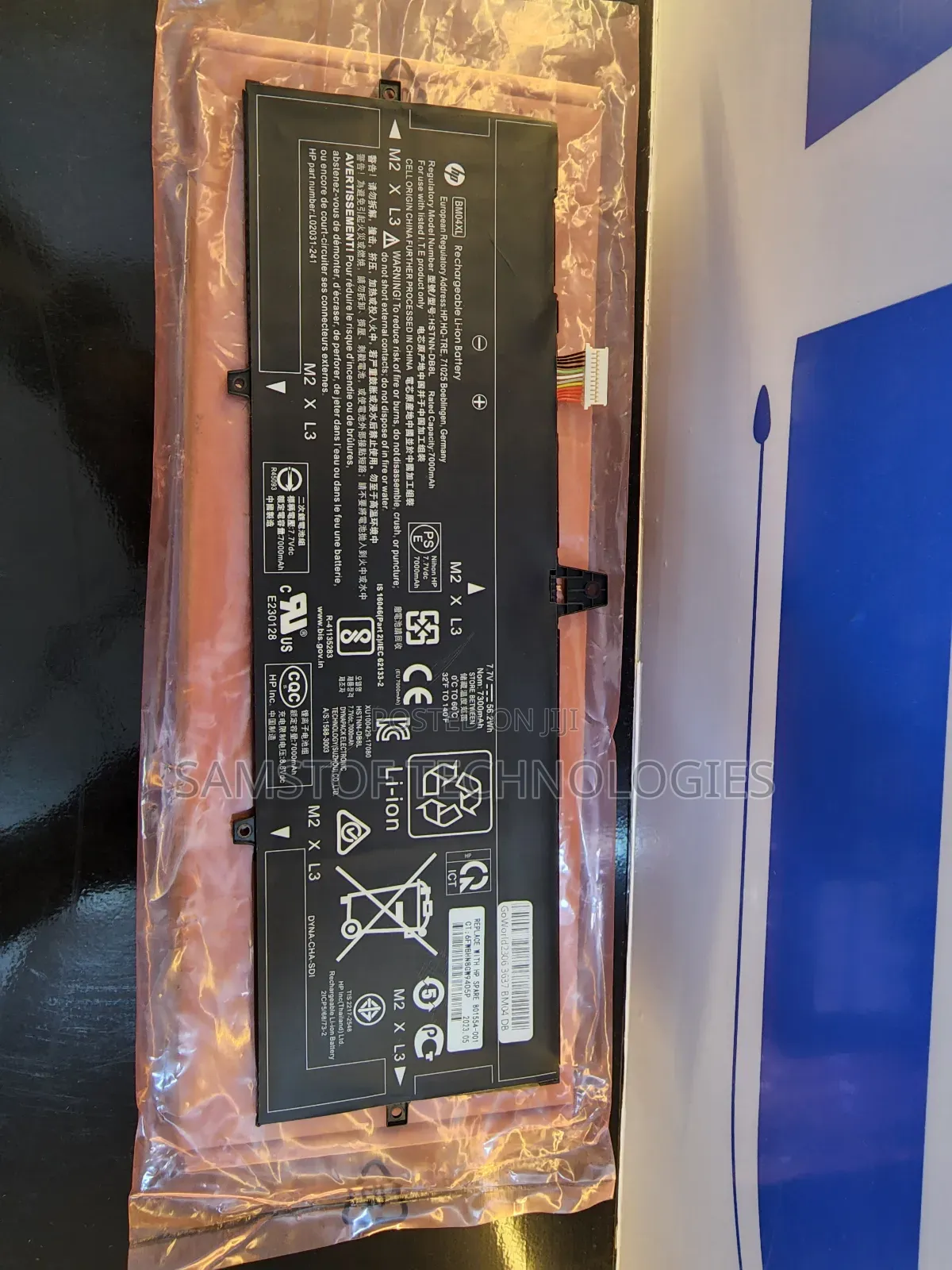 Hp Elitebook X360 1030 G3 / G4 Battery Bm04xl