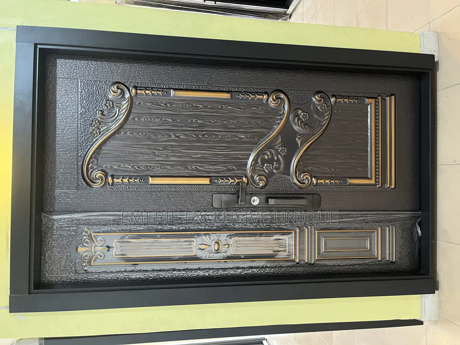 4ft Isreali” Security Cast Copper Entrance Door