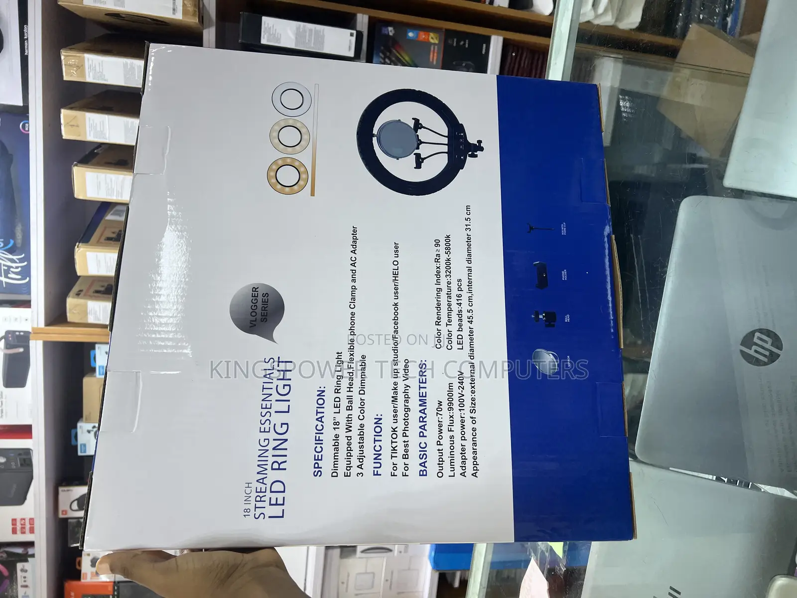 18inches Ringlight With Battery