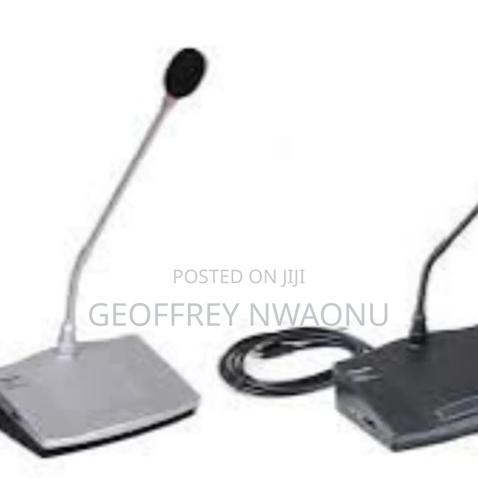 Wired Delegate Conference Mic Unit |Clear-Audio Delegate Mic