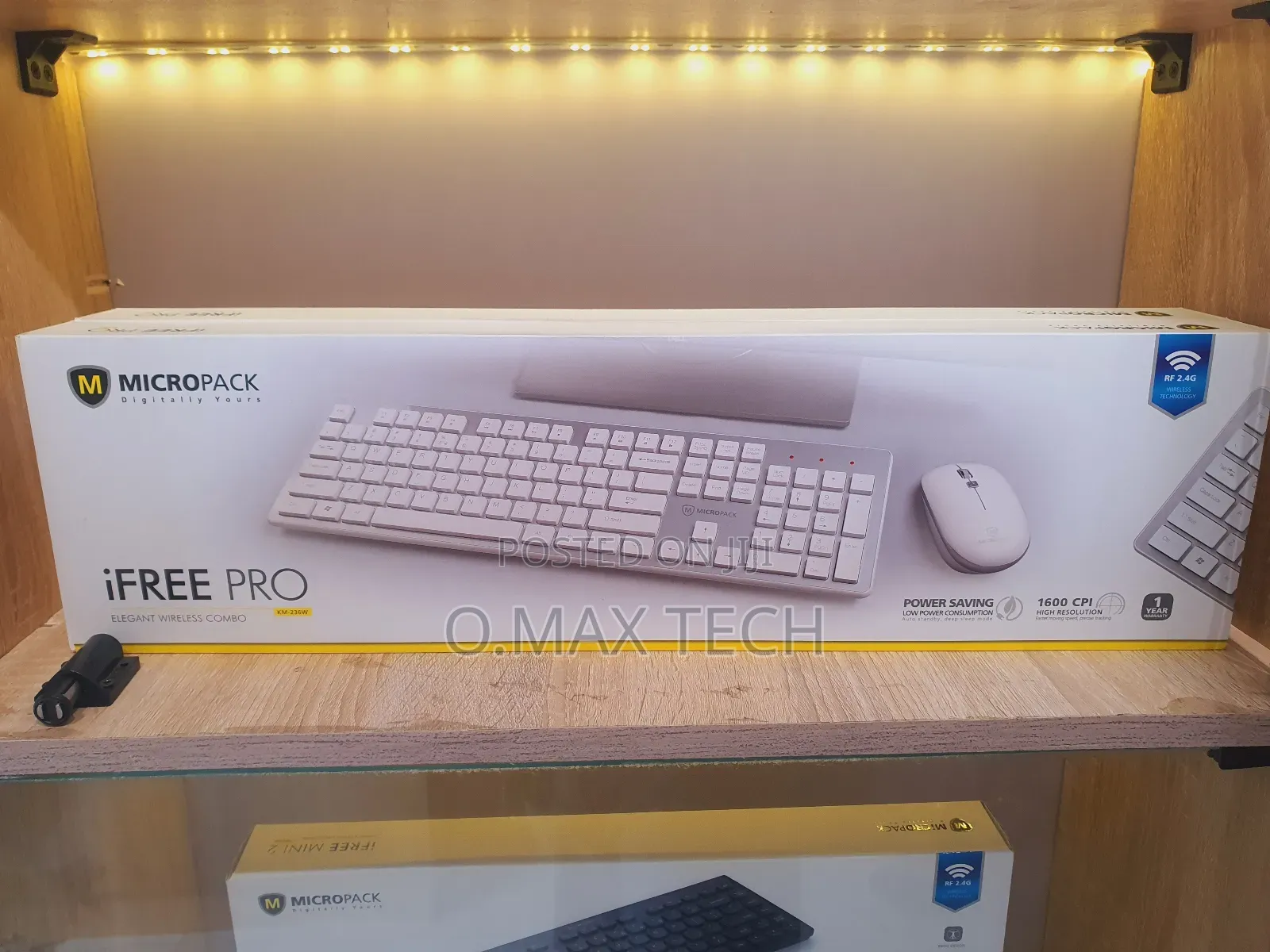 Micropack Km-236w Ifree Pro Elegant Wireless Combo Keyboard
