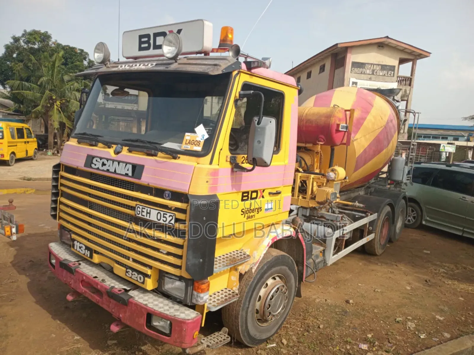 Scania Mixer Tokunbo