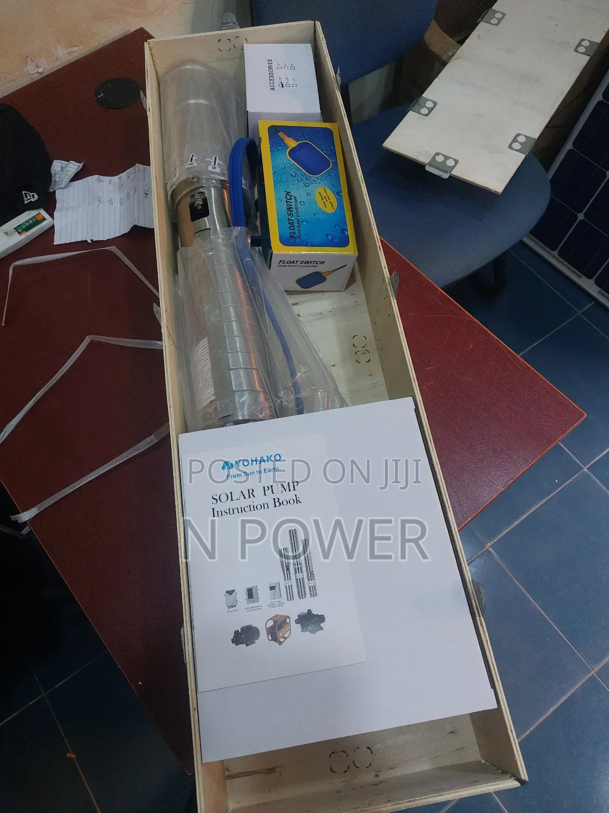 Yohako Solar Pumping Machine 1hp Ac/Dc