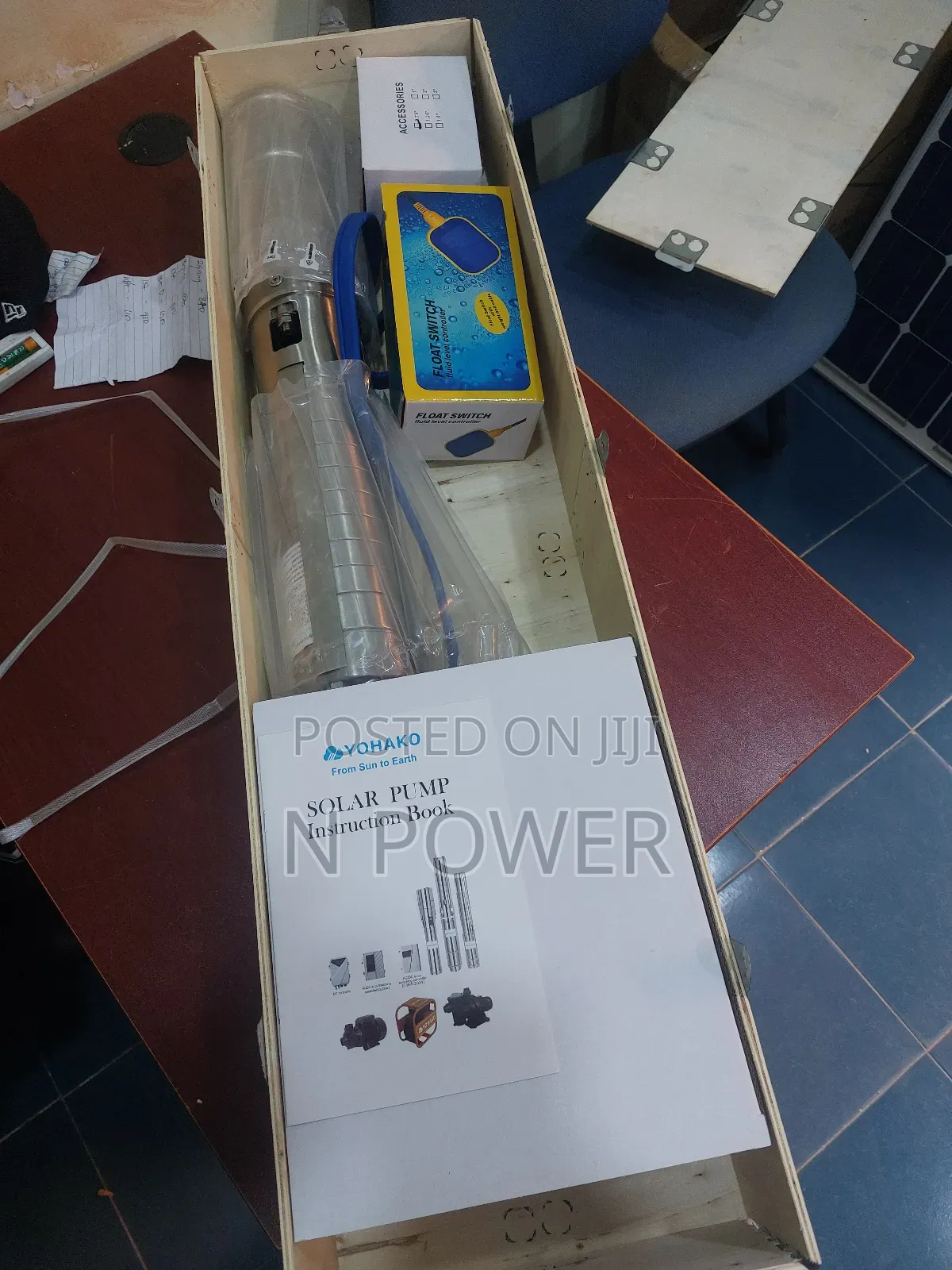 Yohako Solar Pumping Machine 1hp Ac/Dc