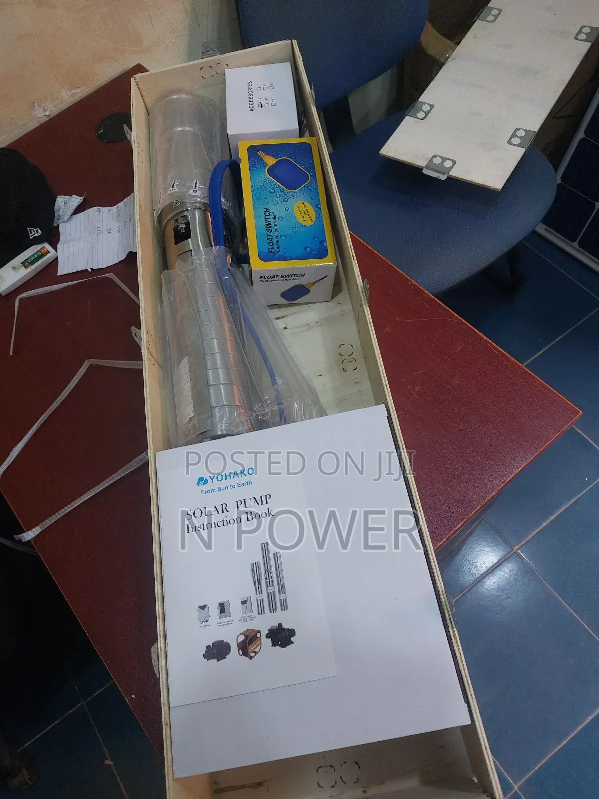 Yohako Solar Pumping Machine 1hp Ac/Dc
