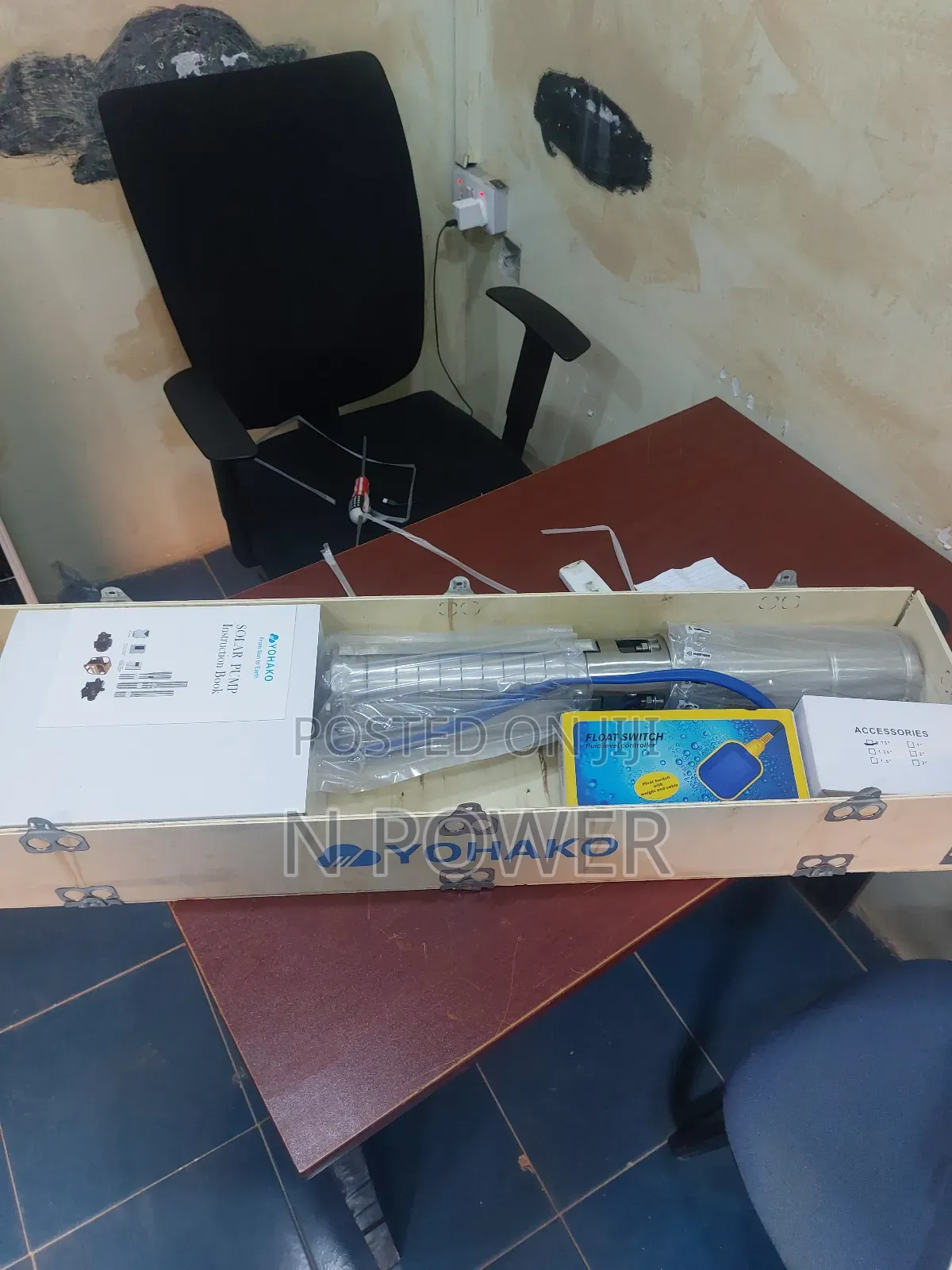 Yohako Solar Pumping Machine 1hp Ac/Dc