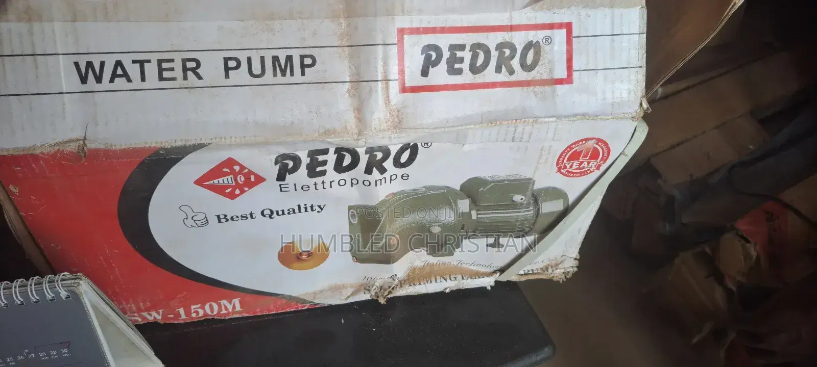1hp Original Pedro Surface Pressure Pump