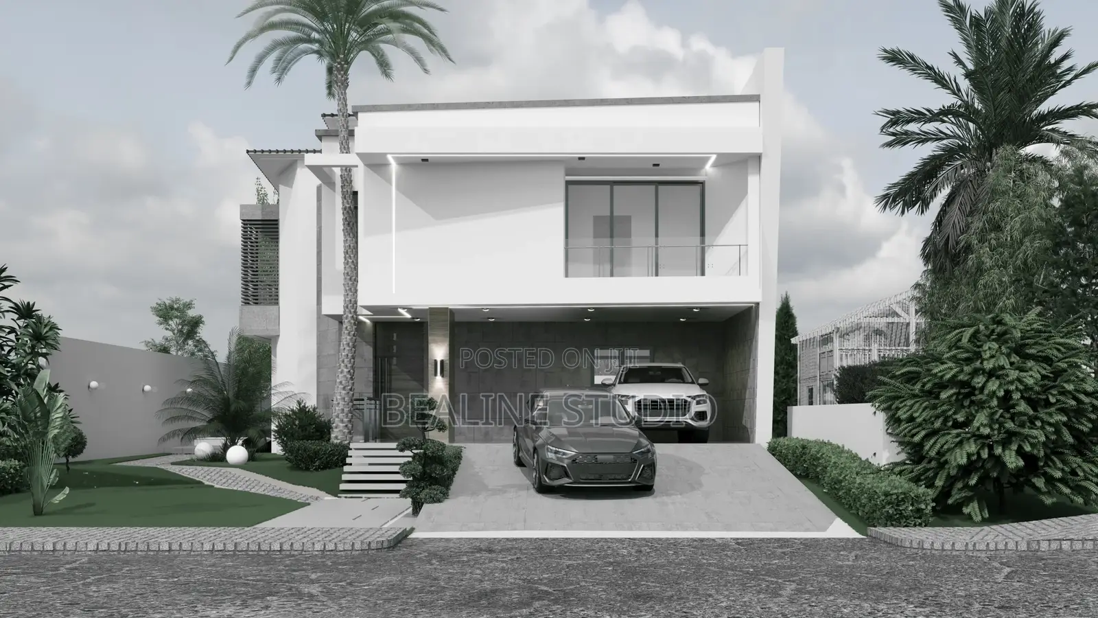 Modern and Contemporary Duplex Design , Cost and Build