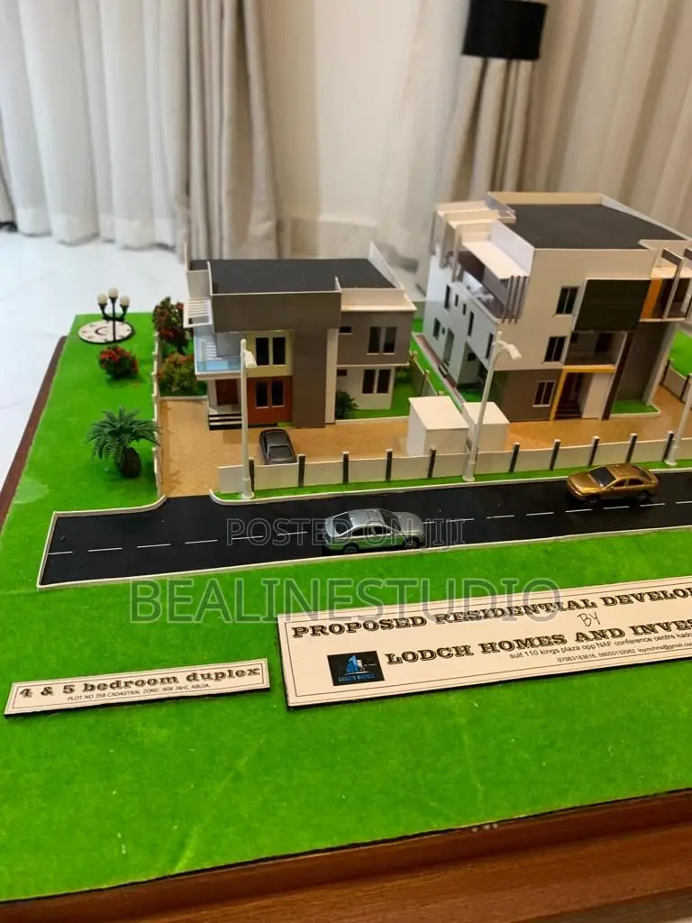 3d Paper Model or Cardboard Model From Nigeria