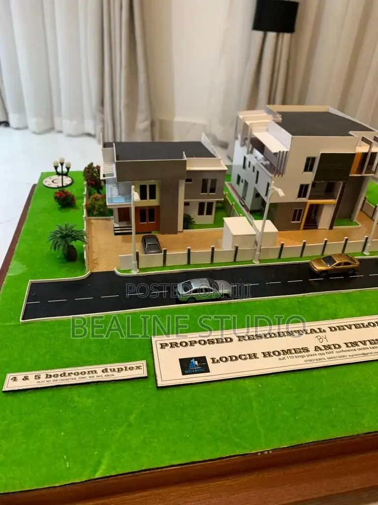 3d Paper Model or Cardboard Model From Nigeria