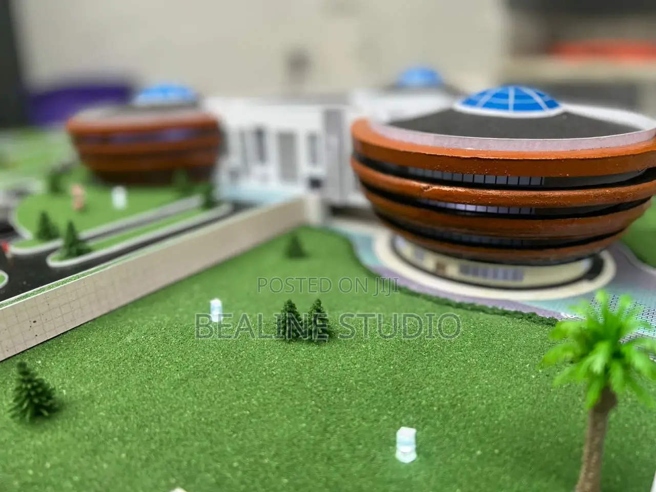 3d Paper Model or Cardboard Model From Nigeria