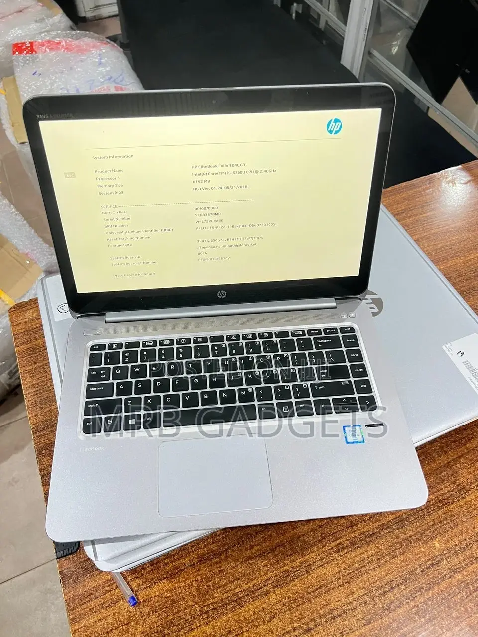 Laptop HP EliteBook 1040 G3 8GB Intel Core i5 SSD 256GB