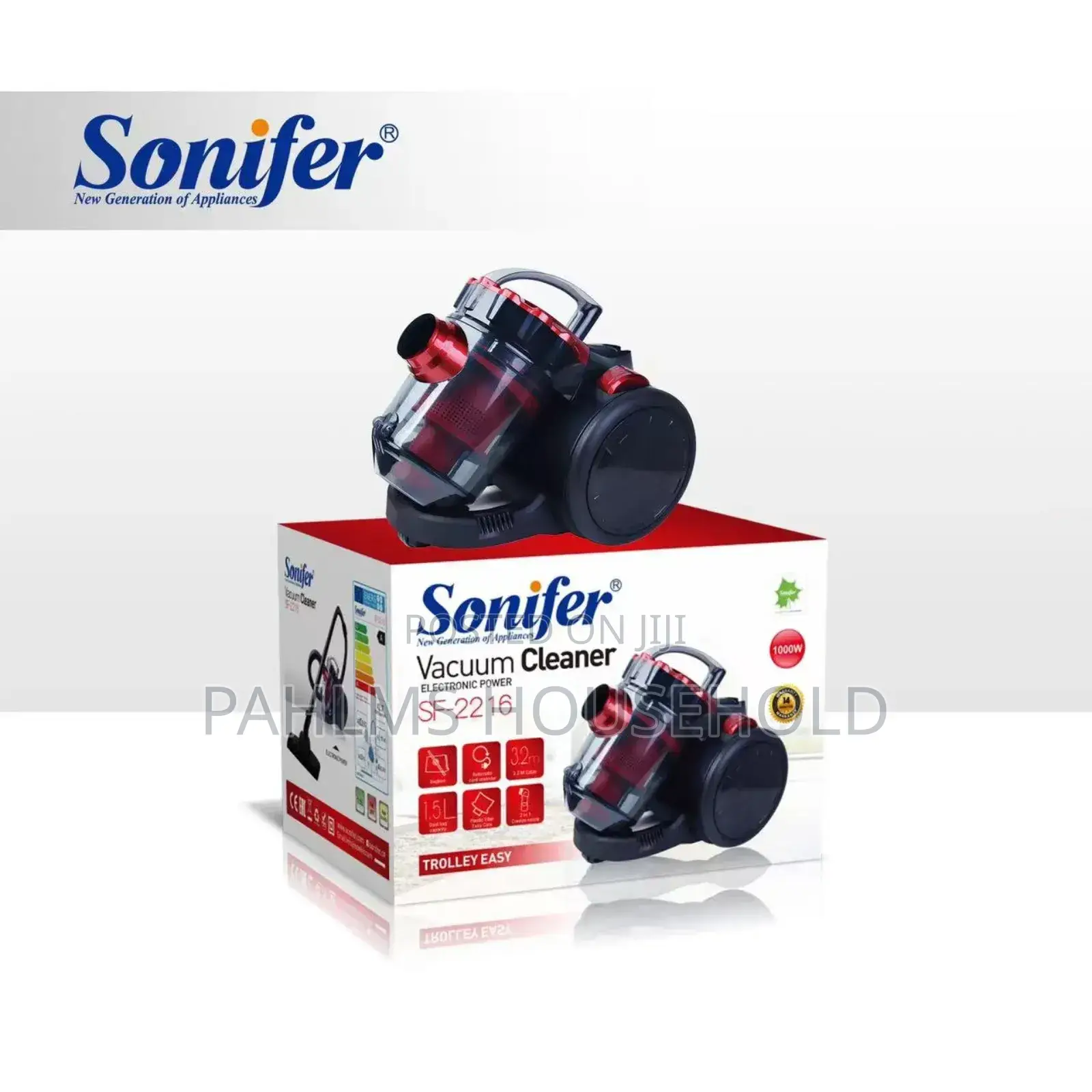 1000w Powerful Suction Vacuum Cleaner