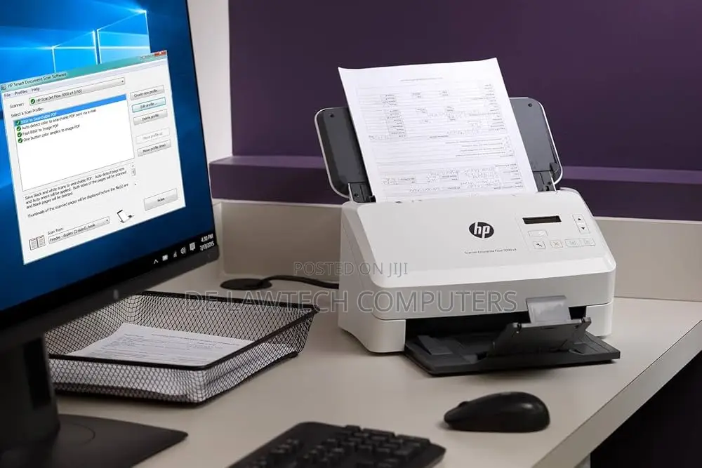 Hp Scanjet Enterprise Flow 5000 S5 Scannner (6fw09a)