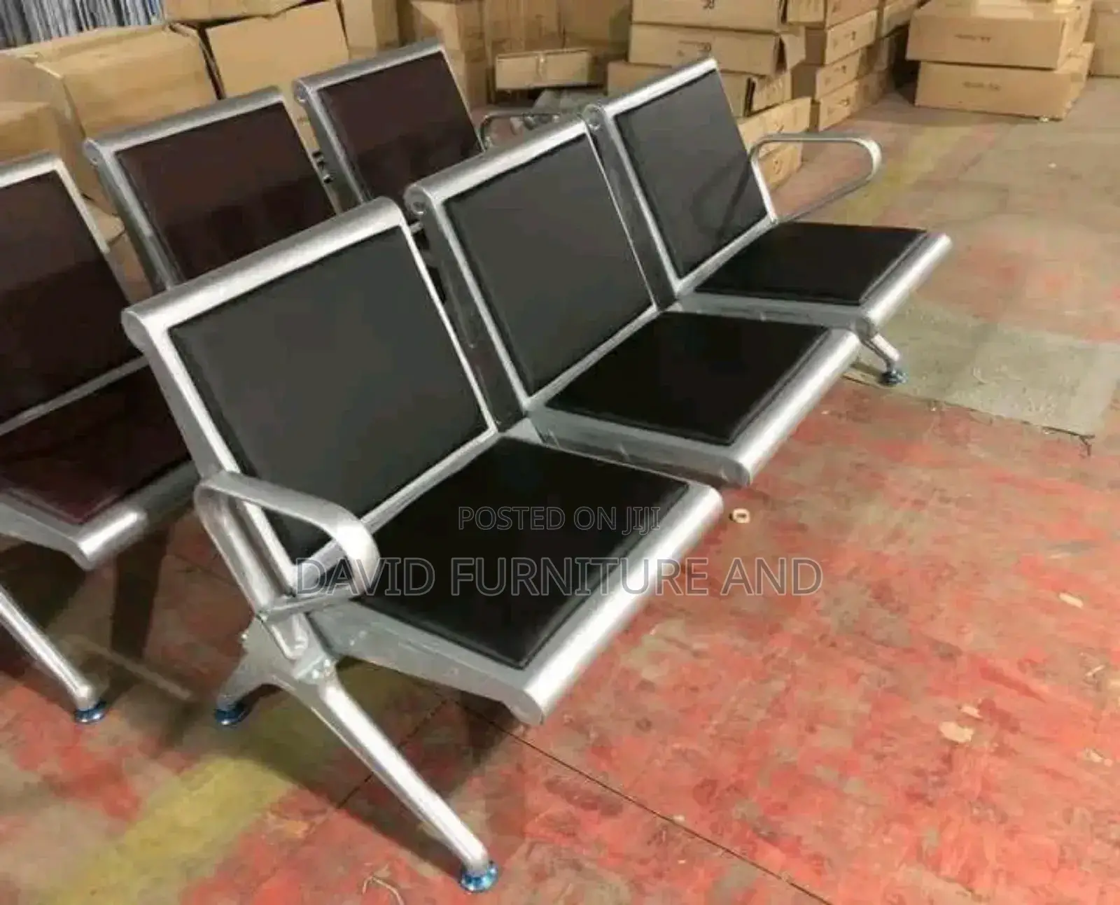 Office Reception Chair Black