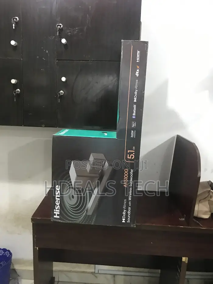 540 Watts of Power Hisense Sound Bar
